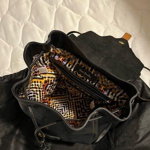 Black Vera Bradley back pack